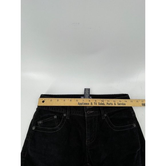 Ralph Lauren Polo Jeans Company Women's Straight Black Corduroy Pants Size 4 - Picture 13 of 16